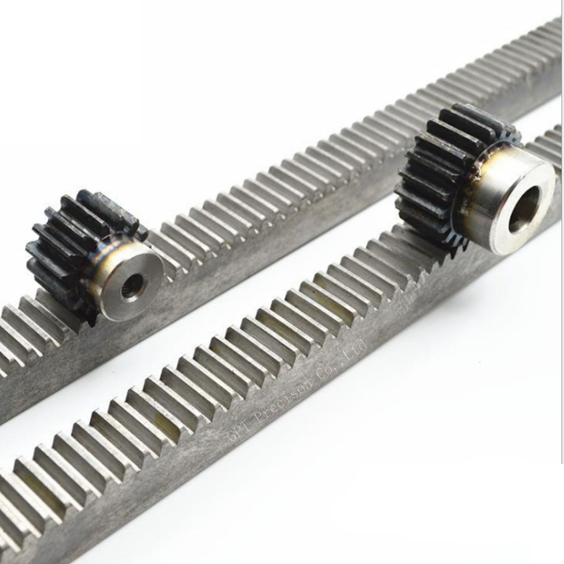 CNC-Bearbeitung von benutzerdefinierten schraubenförmigen Mini-Kleinzahnrädern, Zahnstange und Ritzel