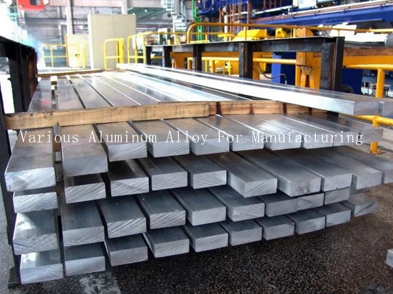 Varias aleaciones de aluminio para la fabricación