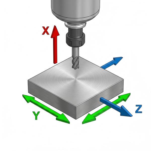 3-Axis coordinate system X Y Z