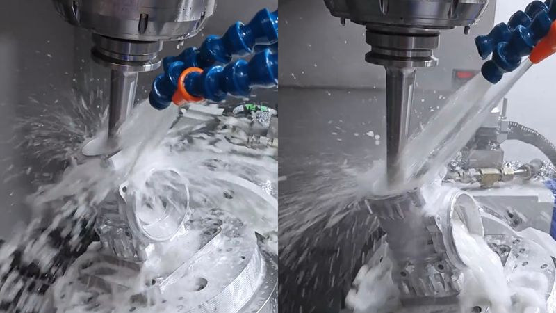 Advanced 5-Axis CNC Milling Titanium Aerospace Turbine Blade