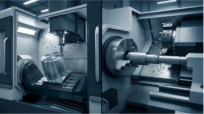 High-Speed CNC Turning Cylindrical Workpiece