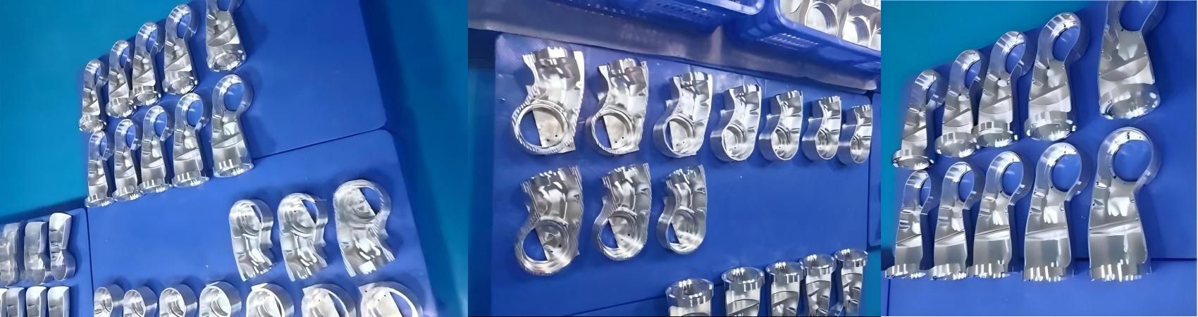 Composants en aluminium complexes usinés CNC
