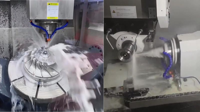 Milling + Turning combined processing