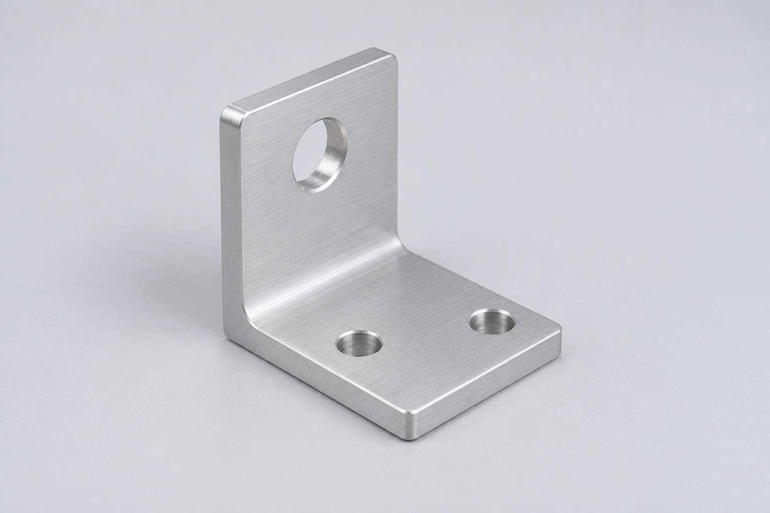 Illustration of an aluminum mounting bracket